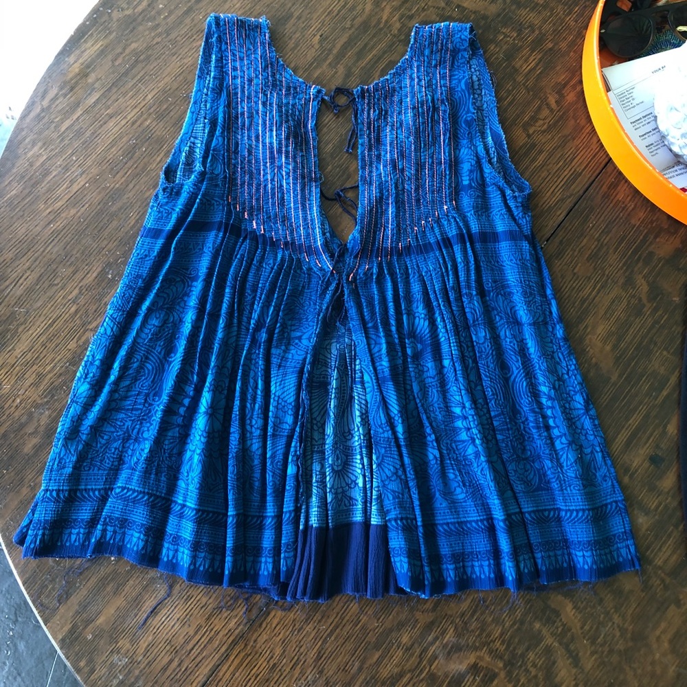 Free people embroidered top